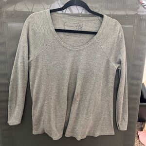 Free People Gray Long Sleeve
